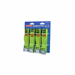 FAITDCAMSET4 Set of 4 Cam Buckle Tie Downs 5M Long x 25mm Wide