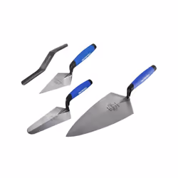Faithfull - Prestige Professional Brick Trowel Set, 4 Piece