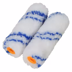 Faithfull Microfibre Mini Roller Refill (2 Pack)