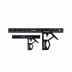 Faithfull Prestige Combination Square Twin Pack 150mm (6in) & 300mm (12in)