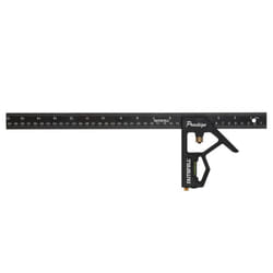 Faithfull Prestige Aluminium Combination Square (Black) - 400mm (16in)