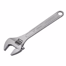 Faithfull Chrome Adjustable Wrench - 600mm (24in)