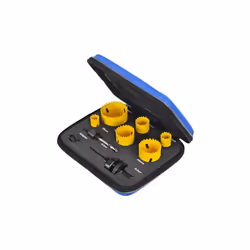 Faithfull - Professional Holesaw Kit, 9 Piece