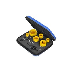 Faithfull - Professional Holesaw Kit, 9 Piece