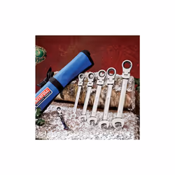 Faithfull 6 Piece Ratcheting Combi Spanner Set - XMS22RATSPAN