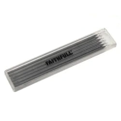 Faithfull Black Pencil Marking Refill (6 Pack)