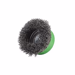 Faithfull - X-LOCK Wire Cup Brush 75mm M14x2, 0.30mm Stainless Steel Wire