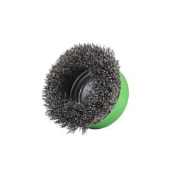 Faithfull - X-LOCK Wire Cup Brush 75mm M14x2, 0.30mm Stainless Steel Wire
