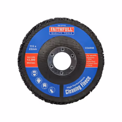 Faithfull FAICF115 Cleaning Fleece Disc Coarse 115 x 22mm |