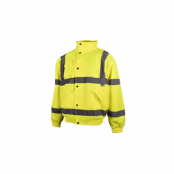 Scan - Hi-Vis Yellow Bomber Jacket - L (44in)