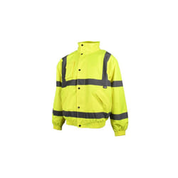 Scan - Hi-Vis Yellow Bomber Jacket - L (44in)