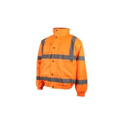Scan - Hi-Vis Bomber Jacket Orange - L (44in)