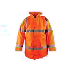 Scan SCAHVMJXLO Hi-Vis Motorway Jacket Orange - XL (48in) |