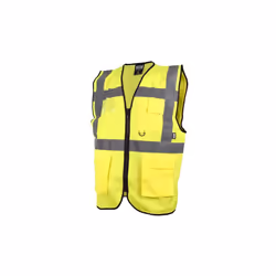 Scan - Hi-Vis Utility Yellow Waistcoat - L (44in)