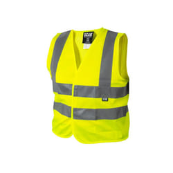 Scan SCAHVWC13 Hi-Vis Waistcoat Yellow - Child 10-13 |