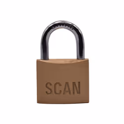 Scan SCAPLB40 Brass Padlock 40 SCAPLB40 |