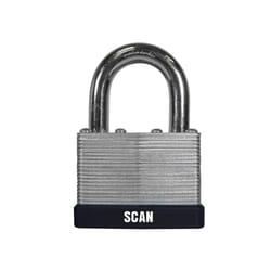 Scan SCAPLLAM50 Laminated Steel Padlock 50 SCAPLLAM50 |