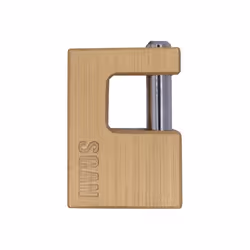 Scan SCAPLB60SHUT Brass Shutter Padlock 60 SCAPLB60SHUT |