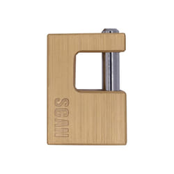 Scan SCAPLB60SHUT Brass Shutter Padlock 60 SCAPLB60SHUT |