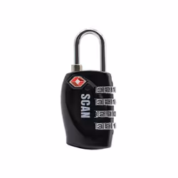 Scan SCAPLTSA31 Zinc Combination Padlock TSA Approved SCAPLTSA31 |