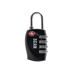 Scan SCAPLTSA31 Zinc Combination Padlock TSA Approved SCAPLTSA31 |