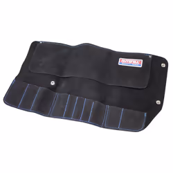 Faithfull FAILTR10B 10 Pocket Leather Tool Roll FAILTR10B |