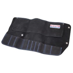 Faithfull FAILTR10B 10 Pocket Leather Tool Roll FAILTR10B |