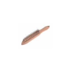 Faithfull FAI680S4 680/S4 Heavy-Duty Stainless Steel Scratch Brush - 4 Row