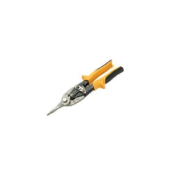 Faithfull FAIAS10Y Yellow Compound Aviation Snips Straight Cut 250mm