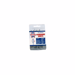 Faithfull FAIAR4S100 Aluminium Rivets 4mm x 7mm Short Pre-Pack of 100
