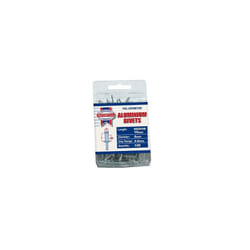 Faithfull FAIAR4M100 Aluminium Rivets 4mm x 10mm Medium Pre-Pack of 100