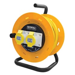 Faithfull CR25ML Cable Reel 25 Metre 16 Amp (110 Volt)