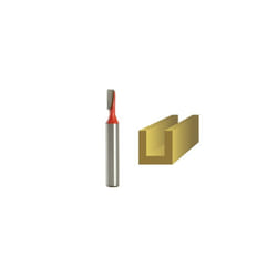 Faithfull FAIRB21 Router Bit TCT Two Flute 4.0mm x 11mm 1/4in Shank