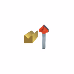 Faithfull FAIRB51 Router Bit TCT V Groove 13.0mm x 19.1mm 1/4in Shank
