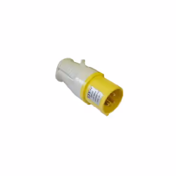 Faithfull FPPPLUG110 Yellow Plug 16 Amp 110 Volt