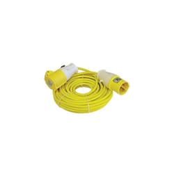 Faithfull FPPTL14ML Trailing Lead 14 Metre 1750w 16 Amp 1.5mm Cable 110 Volt