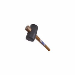 Faithfull FAIRMB214 Rubber Mallet - Black 567g (20oz)
