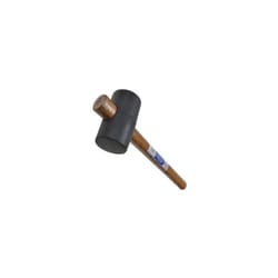 Faithfull FAIRMB214 Rubber Mallet - Black 567g (20oz)