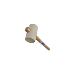 Faithfull FAIRMW3 Rubber Mallet - White 794g (28oz)