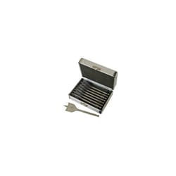 Faithfull FAIFBSET8 Flat Bit Set 8 Piece 10-38mm