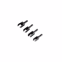 Faithfull FAIPLUGS4 Plug Cutter Set of 4