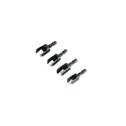 Faithfull FAIPLUGS4 Plug Cutter Set of 4