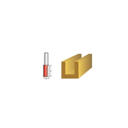 Faithfull FAIRB217 Router Bit TCT Two Flute 12.7mm x 25mm 1/4in Shank