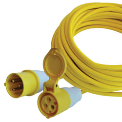Faithfull TL1432AMP Trailing Lead 14 Metre 32 Amp (110 Volt)