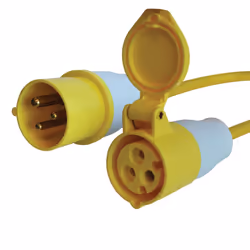 Faithfull TL1432AMP Trailing Lead 14 Metre 32 Amp (110 Volt)