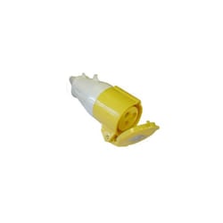 Faithfull FPPSOC32AMP Yellow Socket 32 Amp 110 Volt