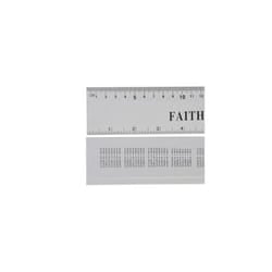 Faithfull FAIRULE300 Aluminium Rule 300mm / 12in