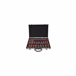 Faithfull FAIRBS35 Router Bit Set of 35 TCT 1/2in Shank