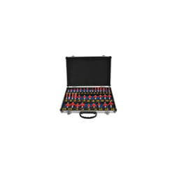 Faithfull FAIRBS35 Router Bit Set of 35 TCT 1/2in Shank