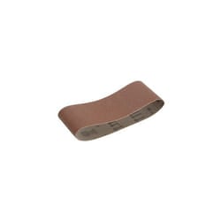 Faithfull FAIAB60400F Cloth Sanding Belt 400 x 60mm 120g (Pack of 3)